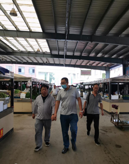 协助长安区进行三防设施检查